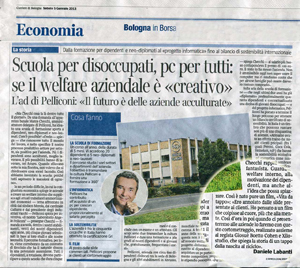 Corriere della Sera intervista Marco Checchi Pelliconi Vita da Tappo